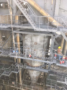 電廠(chǎng)爐架防腐